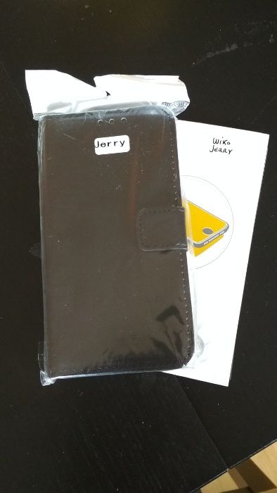 NOVA - Wiko Jerry - Capa Pele / Flip Cover