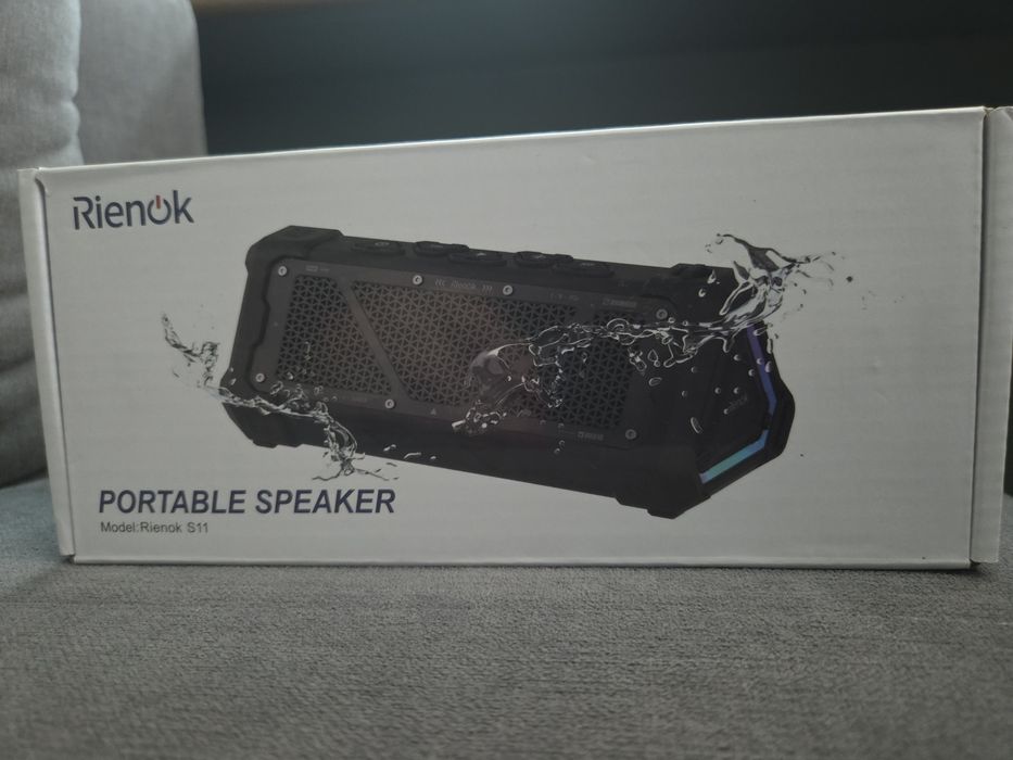 Wodoodporny przenośny głośnik RIENOK S11 bluetooth, usb,