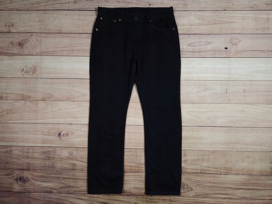 LEVI'S 581 Spodnie Jeans Czarne Męskie r. 33/32