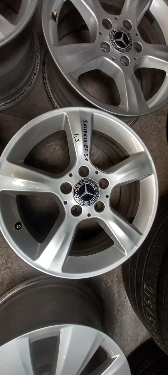 Felgi aluminiowe 5x112x16 et31 i et32 mercedes oryginał