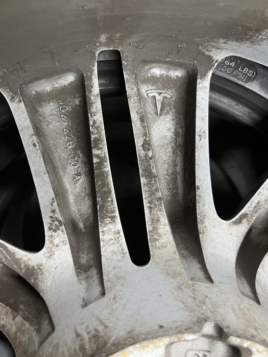 Alufelgi 5x120 TESLA 20" Model X^ czujniki TPMS^ Oryginał 10J/9J