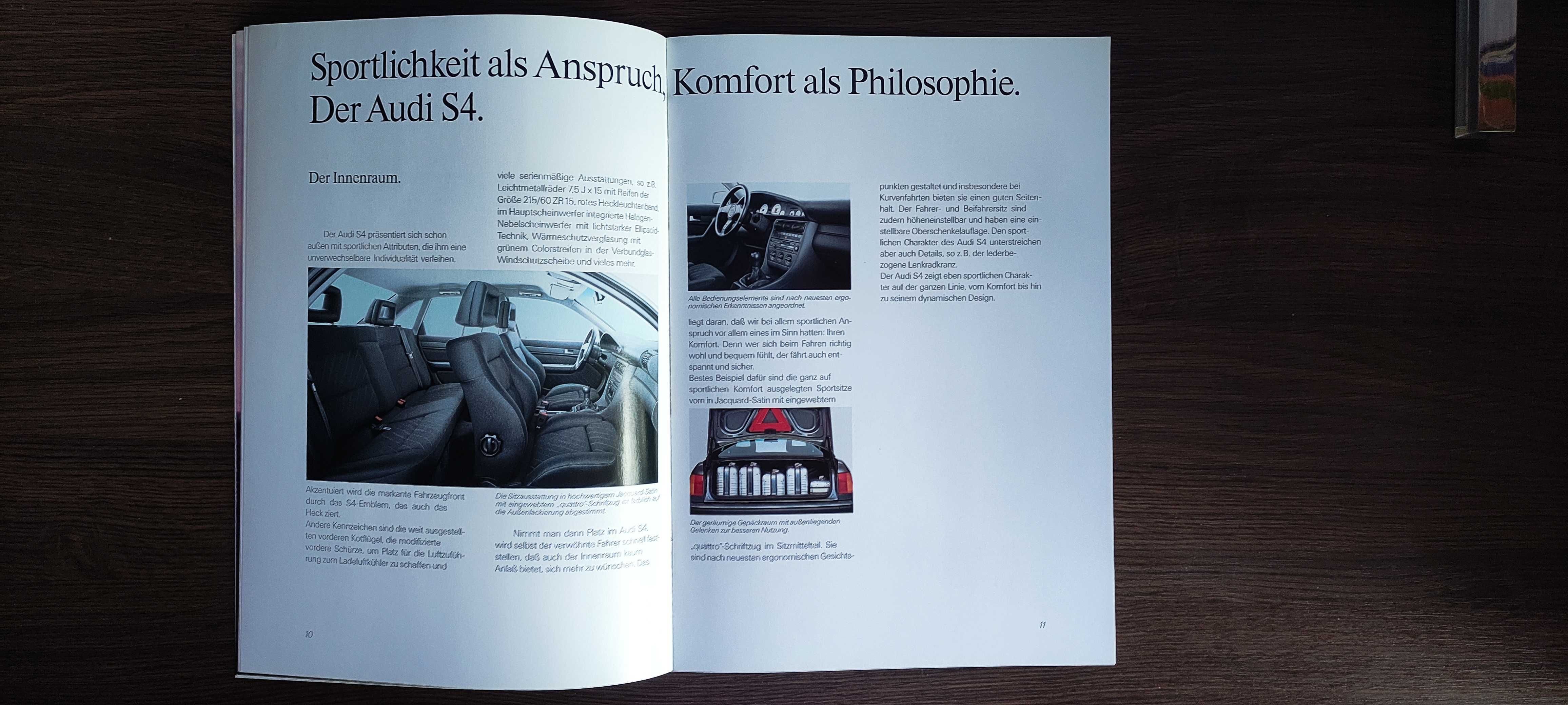 Prospekt Audi S4