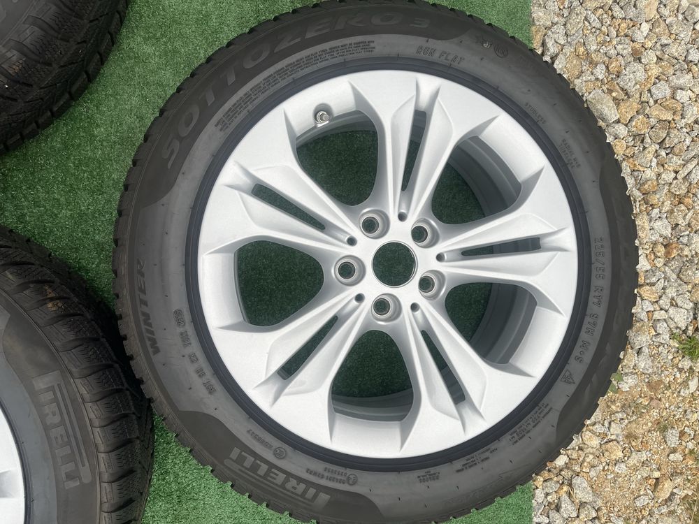 BMW 5x112 7,5J17 IS52 66,6 felgi aluminiowe. Czujniki TPMS
