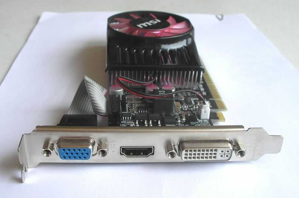 Видеокарта NVidia GeForce GT 620 (1 ГБ DDR3)