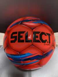 футбольний м'яч Select Campo, оранжевий, розмір 5. Ручний насос