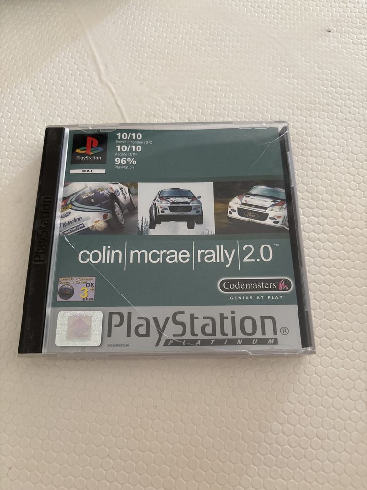 Colin McRae Rally 2.0 PS1 Platinum (Seminovo)