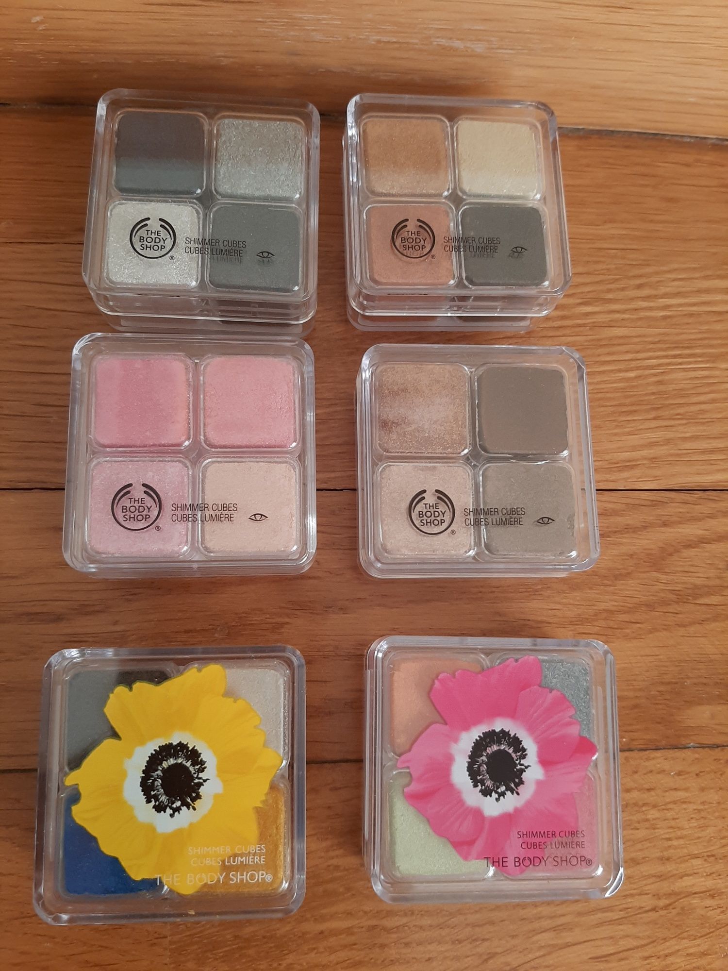 Shimmer Cubes (Sombras para olhos) The Body Shop