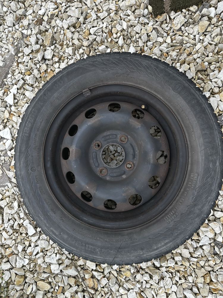 Felgi 14 4x108 Focus mk1 z oponami