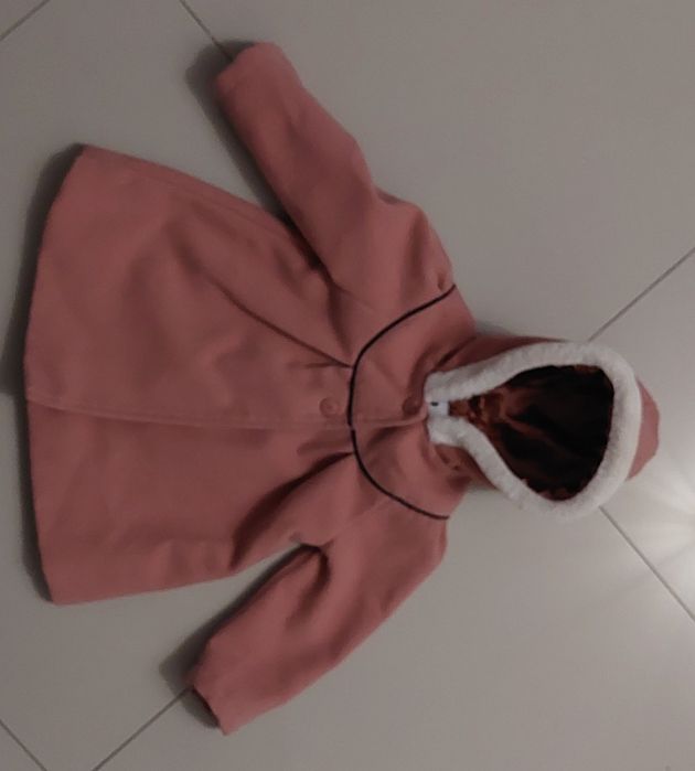 Płaszcz płaszczyk dziewczęcy BY VERY Mini rozm 18-24 miesiace