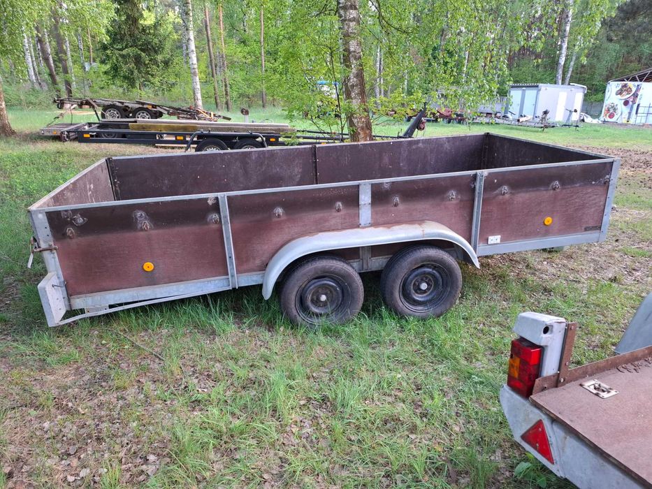 przyczepa bagażowa 1700 dmc