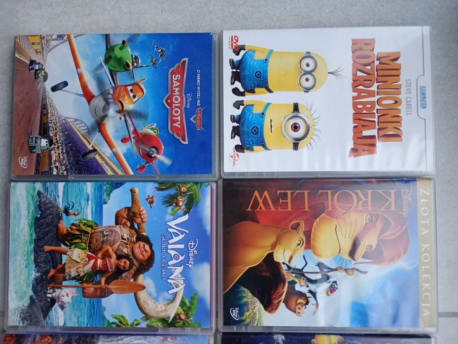 8 bajek na DVD hity filmowe