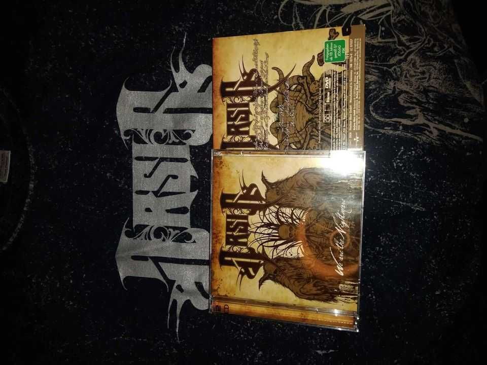 Arsis death metal t-shirt e CD dvd