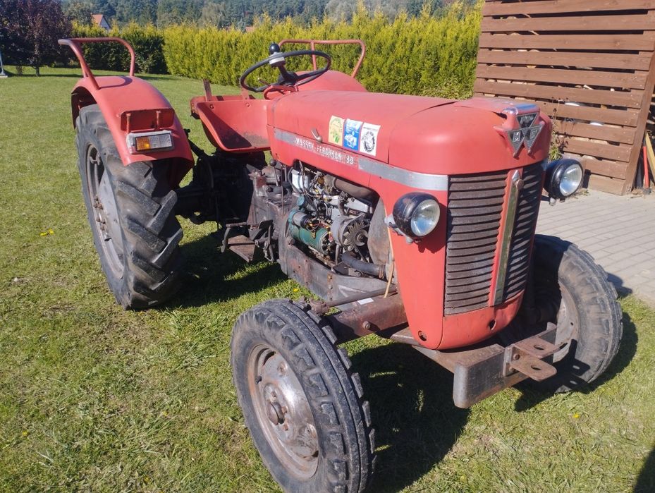 Ciągnik Massey Ferguson MF30 Reduktor, Blokada