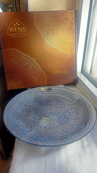 Patera srebrna model Amsterdam sygnowana nowa Irena Inowrocław