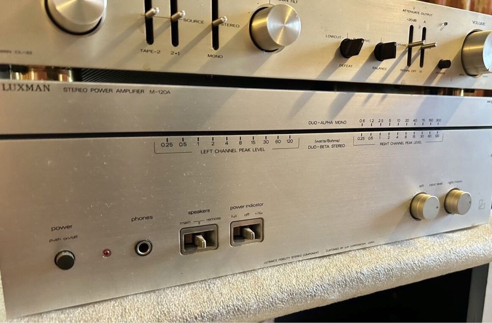 Усилители Luxman CL 32, M120