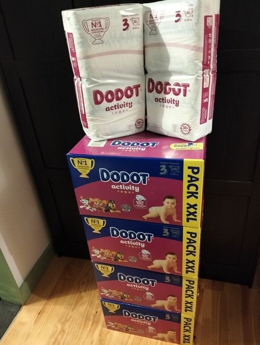 Fraldas Dodot Activity T 3" - 36€ a Caixa