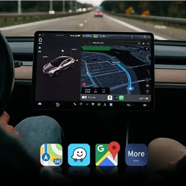 Ai Box адаптер CarPly для Tesla.