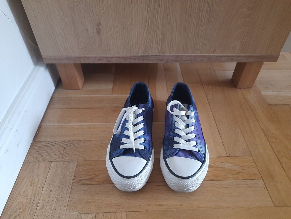 Trampki granatowo fioletowe roz. 36