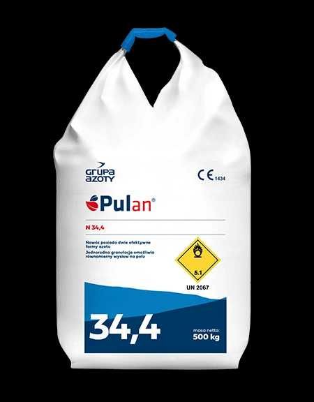 Nawozy rolnicze pulan saletra amonowa 34,4 Grupa Azoty nawóz