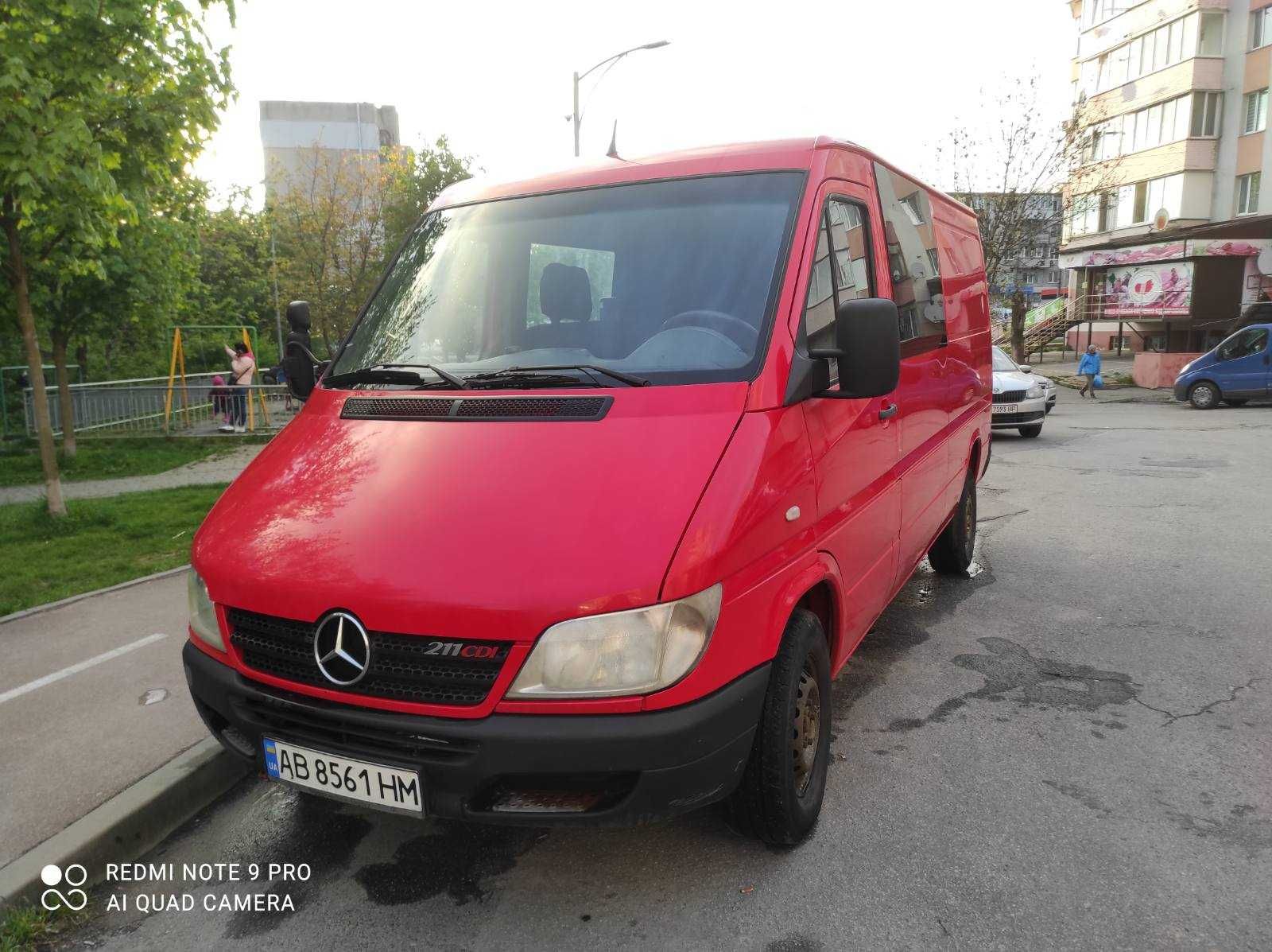 Mercedes sprinter 211 cdi 2006р