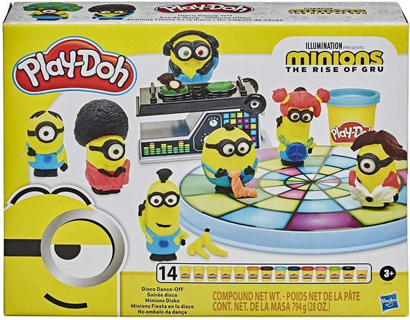 Play-Doh Миньоны: Диско вечеринка. Тесто для лепки Плей До. Дискотека