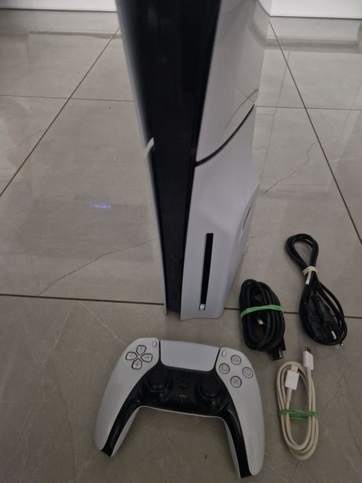 Playstation 5 Slim 1tb ssd napęd  Pad Okablowanie ps5 Gwarancja