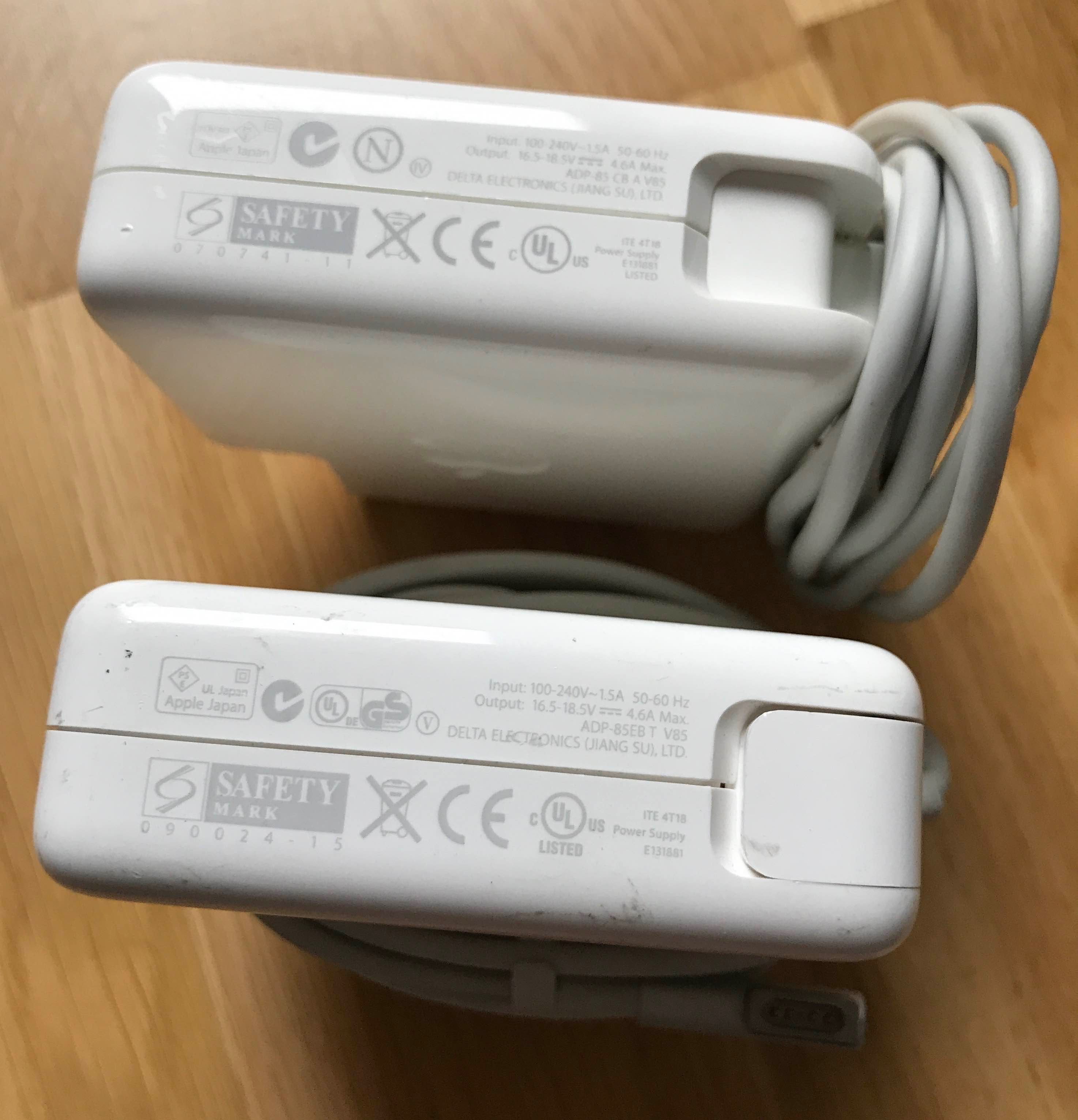 Oryginalny zasilacz Apple 85W MagSafe Power Adapter A1222 45W 60W łado