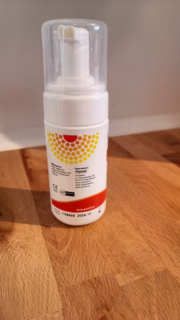 Ospa wietrzna - PoxClin Cool mousse - pianka na ospę wietrzną