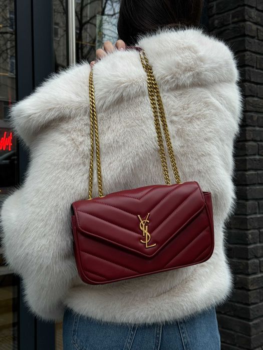 Жіноча Сумка Saint Laurent LouLou Small in Matelassé Lambskin