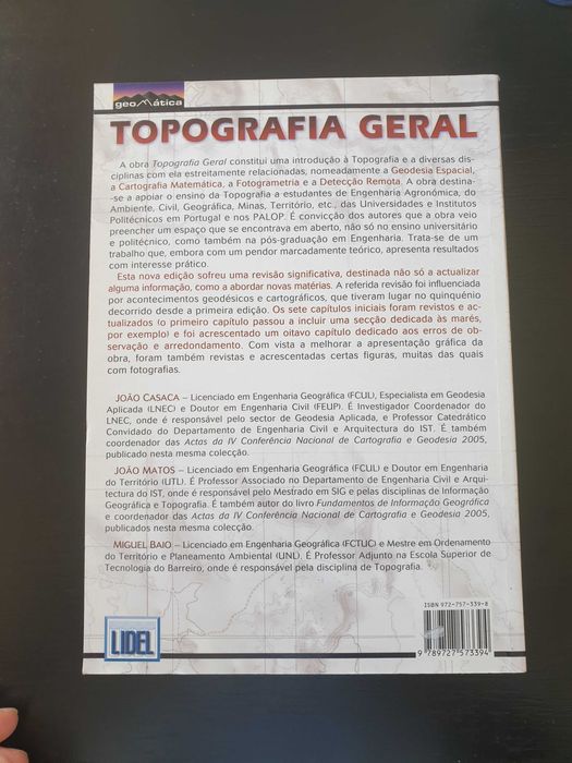 Livro Topografia Geral (técnico)