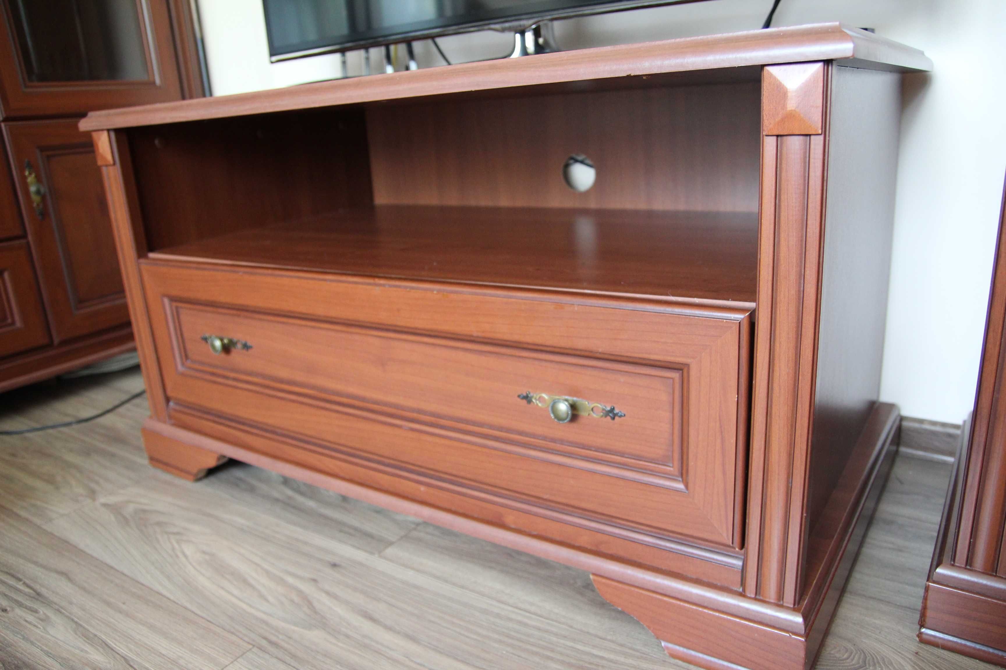 szafka RTV Stylius Black Red White