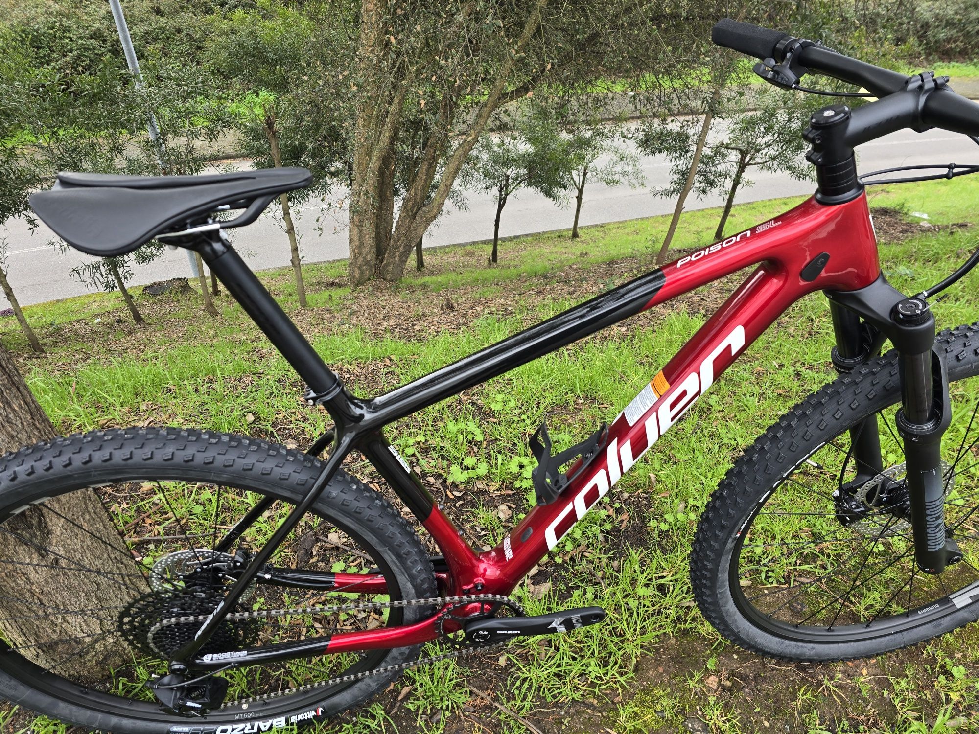 Btt 29 carbono L nova 12x1v com rock shox