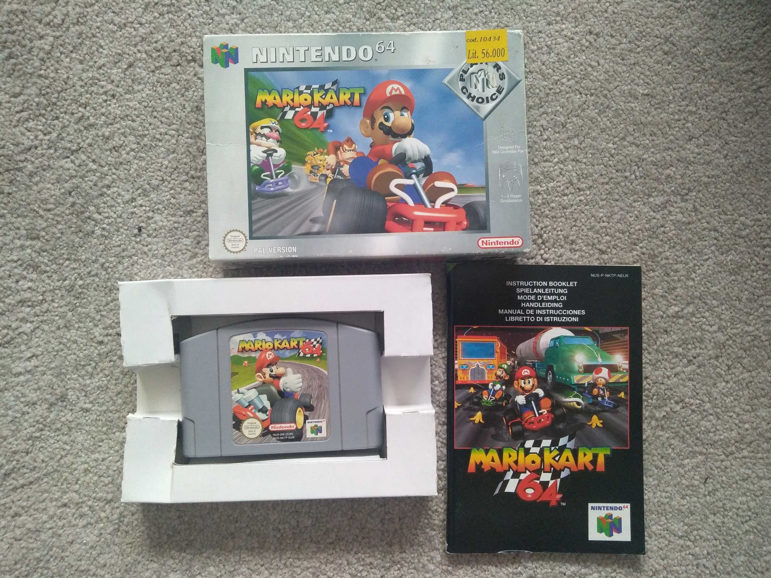 MARIO KART 64 - Nintendo 64