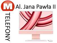 NOWY iMac 24 M1 256GB Różowy PL Dystrybucja