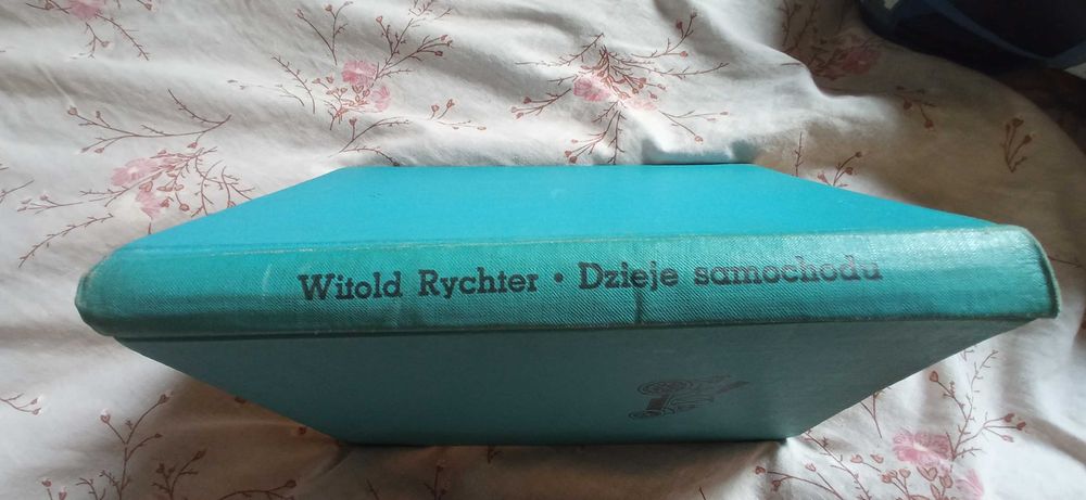 Książka "Dzieje samochodu" Witold Rychter