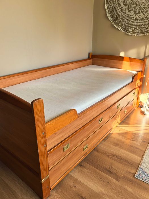 Łóżko 90 x 200 dwupoziomowe piętrowe Vox Safari