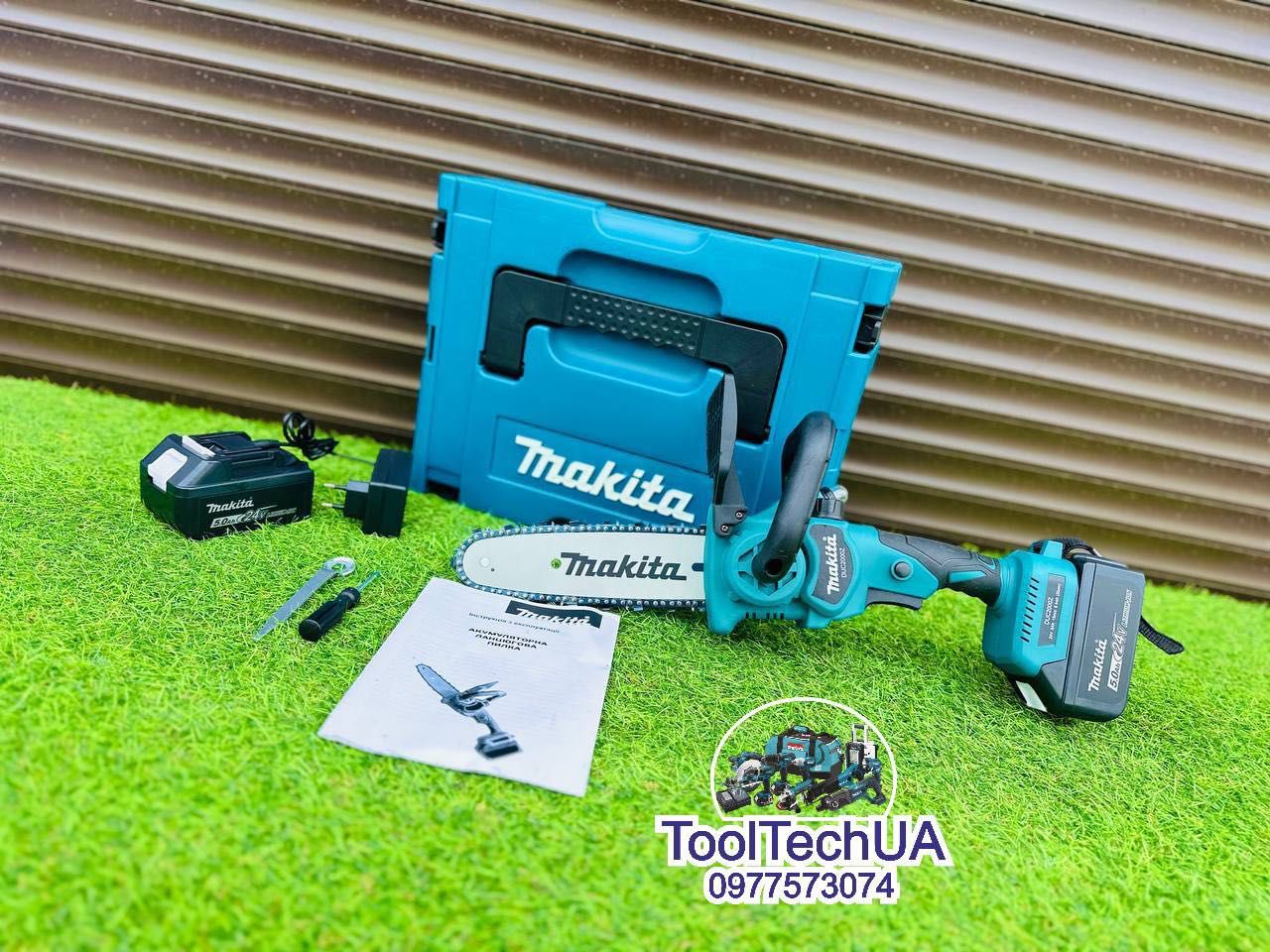 Аккумуляторная акумуляторна пила Makita DUC2000Z сучкорез 20см 24V/5Ah