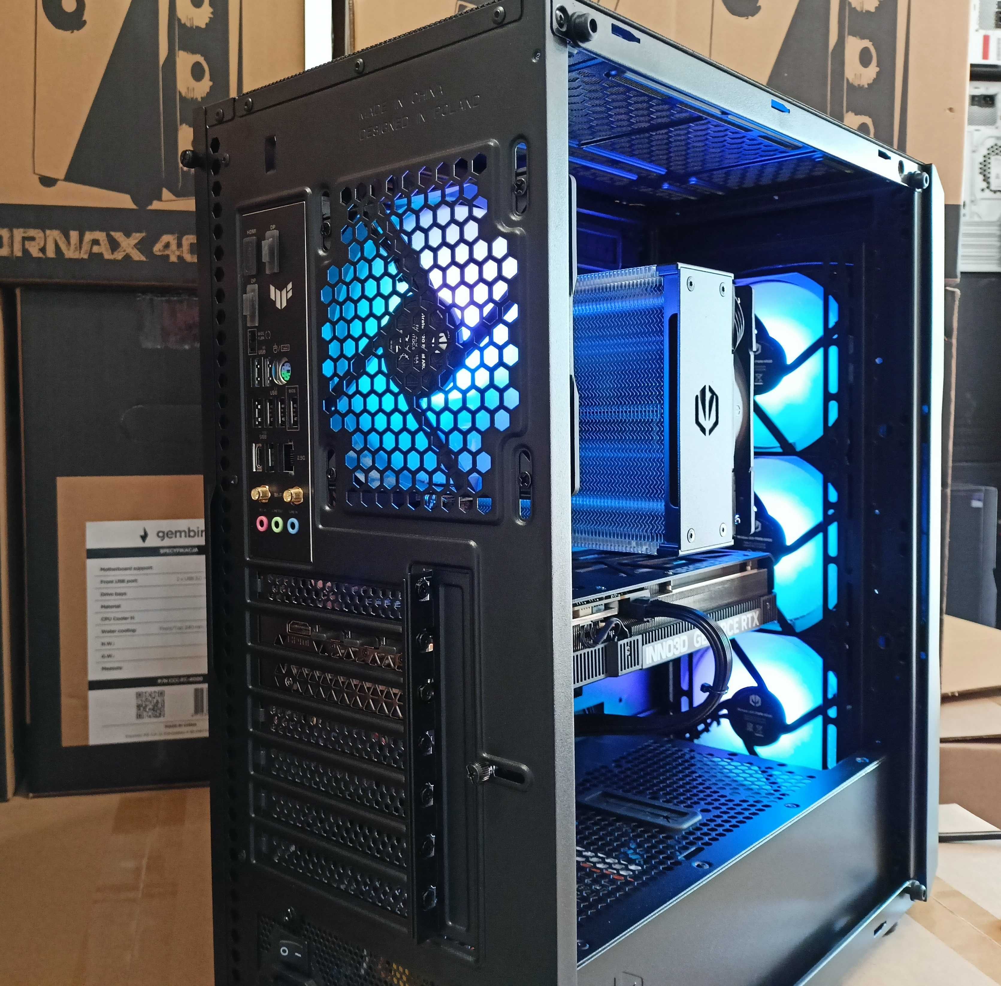 Komputer Gamingowy Ryzen 7 7800X3D AM5 32gb 2tb RTX 5070Ti 16GB GW24MC