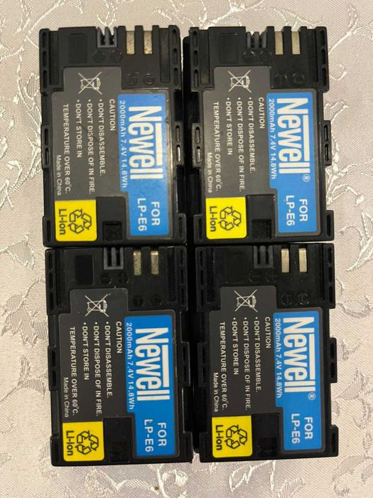 Акумулятор Canon LP-E6  Canon І зарядний пристрій до них