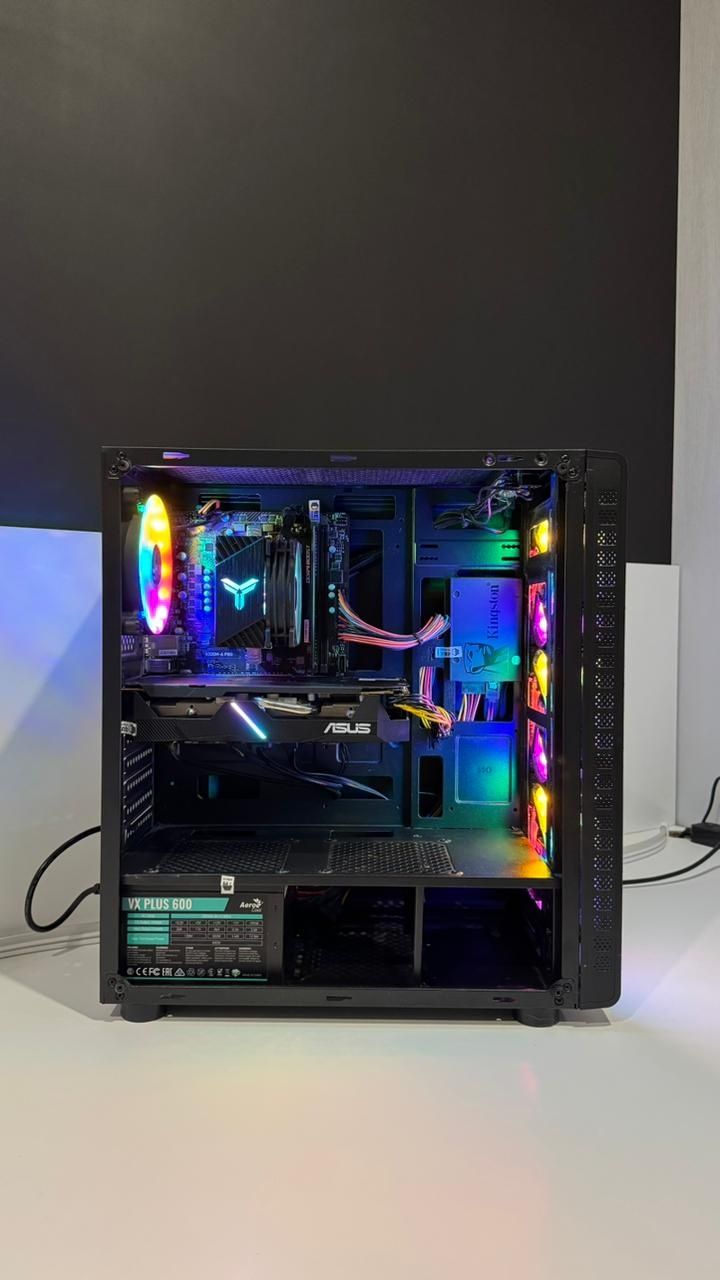Комп'ютер ігровий Qube Ryzen 5 3500, RX 5500 XT 8Gb 164