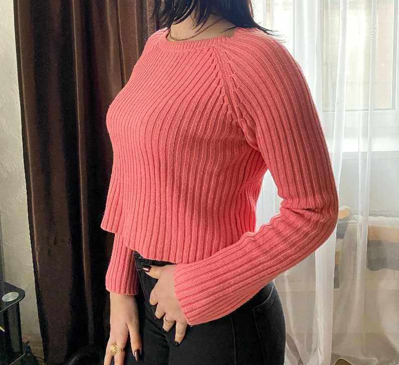 Рожевий светр New Loоk
