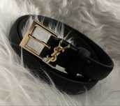 Pasek YSL czarny