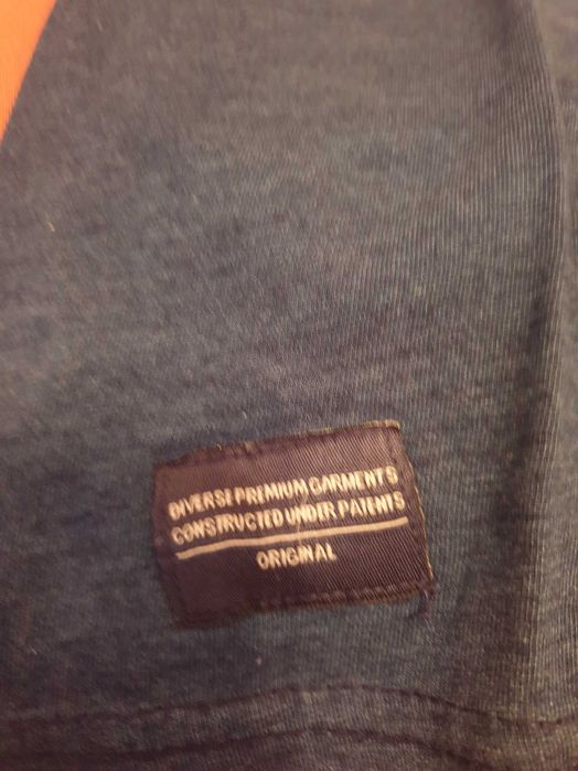 Niebieska koszulka polo S