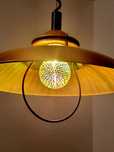 Duńska lampa wisząca stan bardzo dobry 1970