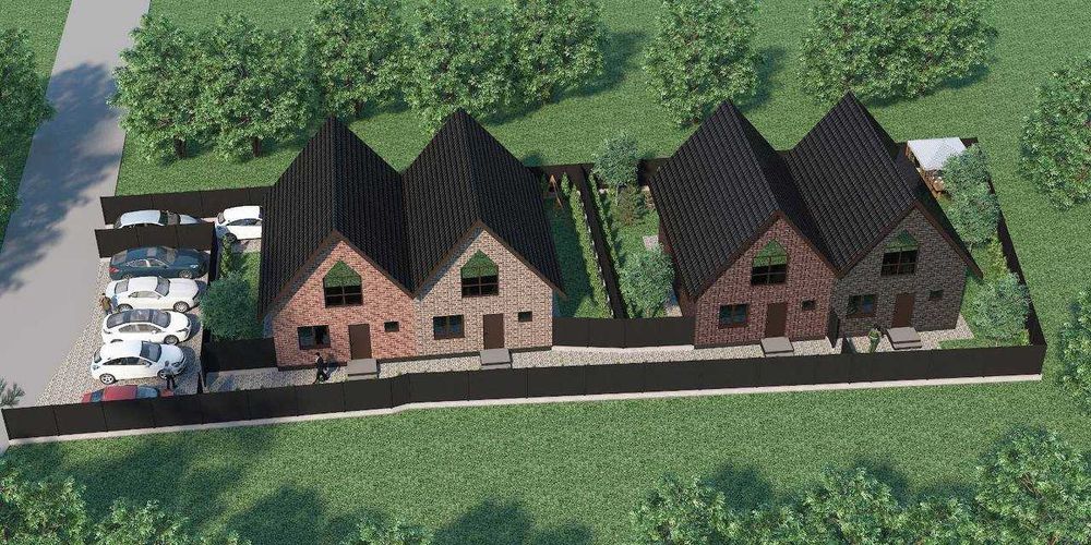 ПРОДАЖ готових будинків від ЗАБУДОВНИКА Баварська Кладка 4 км, 2 сотки