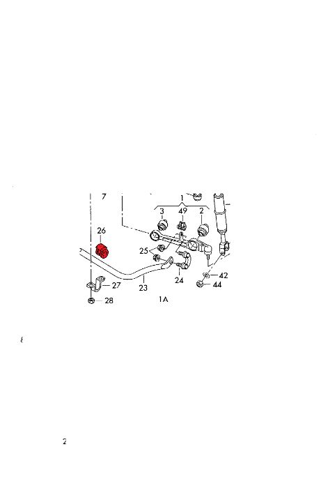 Tuleje stabilizatora Audi A6c5 Allroad A8d2 S8d2 RS6 S6C5 S4b5 itp