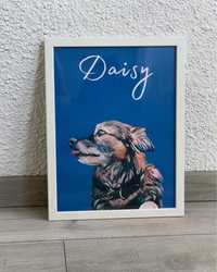 Personalizowany portret psa-pomysł na prezent
