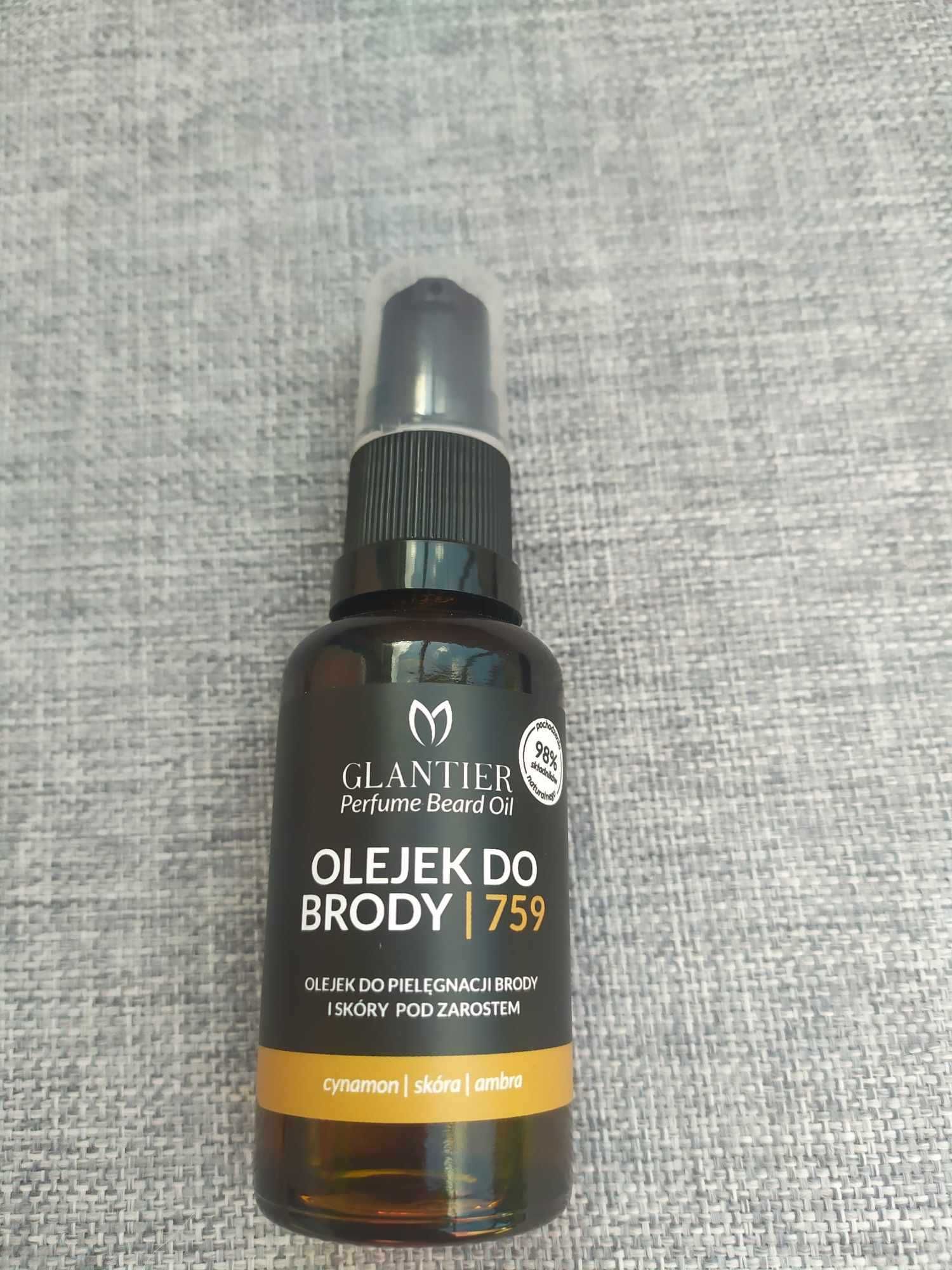 f4 GLANTIER 728 olejek do brody plus gratis