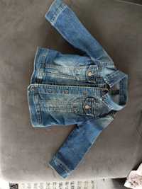 Kurtka jeansowa dziewczynka 80-86