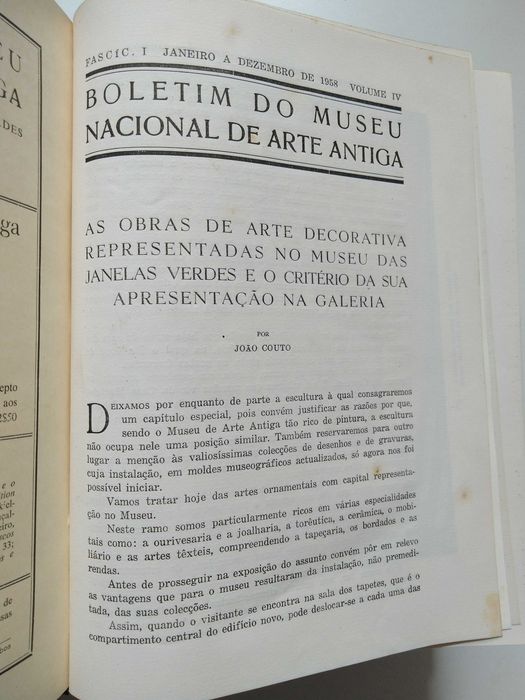 "Boletim do Museu Nacional de Arte Antiga" (1944 a 1961)